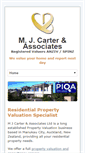 Mobile Screenshot of mjcarter.co.nz